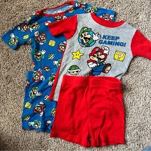 Boys Super Mario pajamas